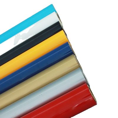 صفائح فينيل قابلة للطباعة لنقل الحرارة باللون الذهبي Htv 12x24 15x15 12x12 12x36 Stretch